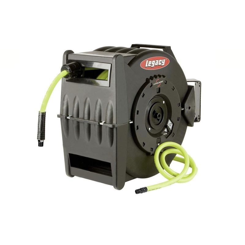 Legacy L8305FZ Levelwind Retractable Hose Reel 3/8"x50' Flexzilla