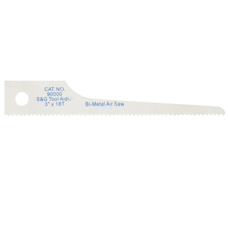 S & G Tool Aid 90000 18TPI 3" Scroll Reciprocating Air Saw Blade