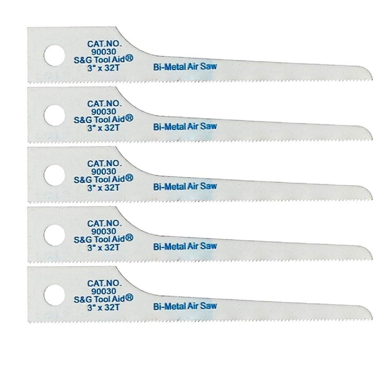 Tool Aid 90030 32TPI 3" Scroll Reciprocating Air Saw Blade