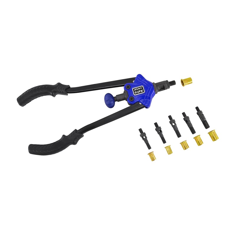 Astro Pneumatic 1452 XL Nut/Thread Setting Hand Riveter Kit  - 1/2" Capacity