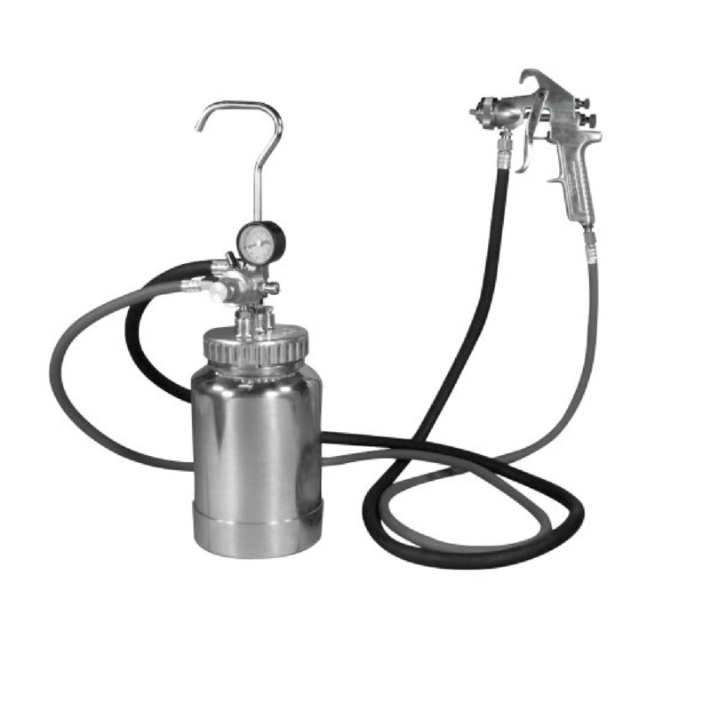 Astro Pneumatic 2PG8S 2 Quart Pressure Pot 1.7mm Spray Gun Kit