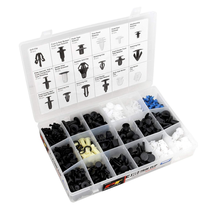 Performance Tool W5244 Honda Clip Assortment (418 pc)