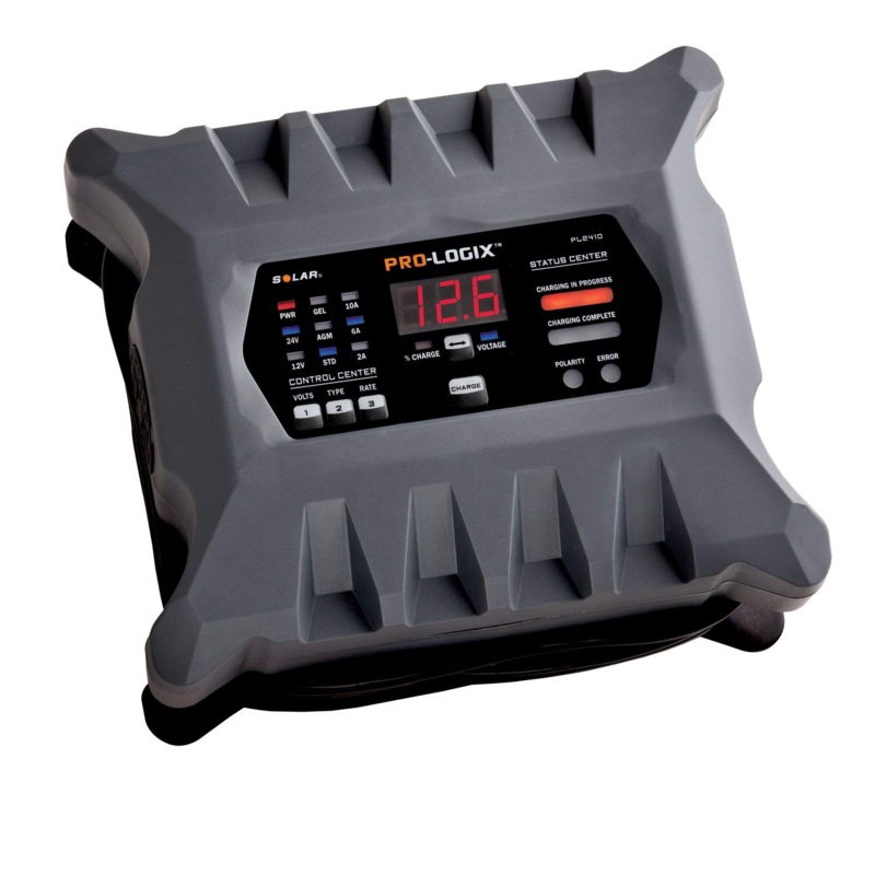 Solar PL2410 12/24 Volt 10/6/2A Intelligent Battery Charger