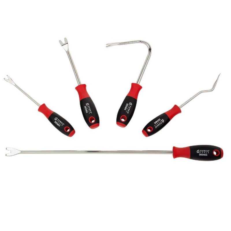 Sunex 3934 5-Piece Upholstery Tool Set