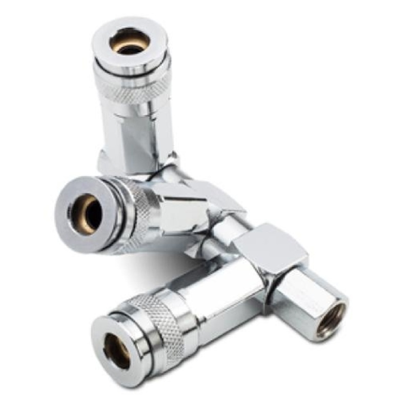Titan 19446 3-Way 1/4" Air Swivel Splitter