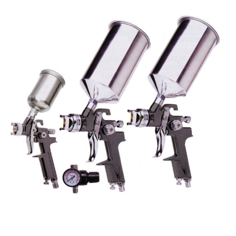 Titan Vaper 19220 4-Piece HVLP Triple Set-Up Spray Gun Kit