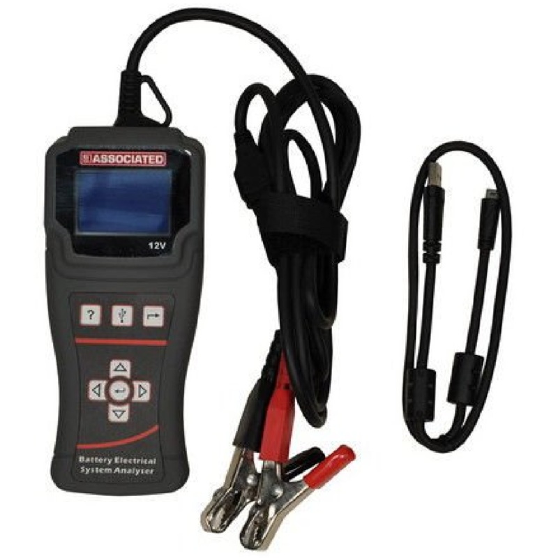 Associated Equipment 12-1012 Digital Battery Electrical System Analyzer Tester