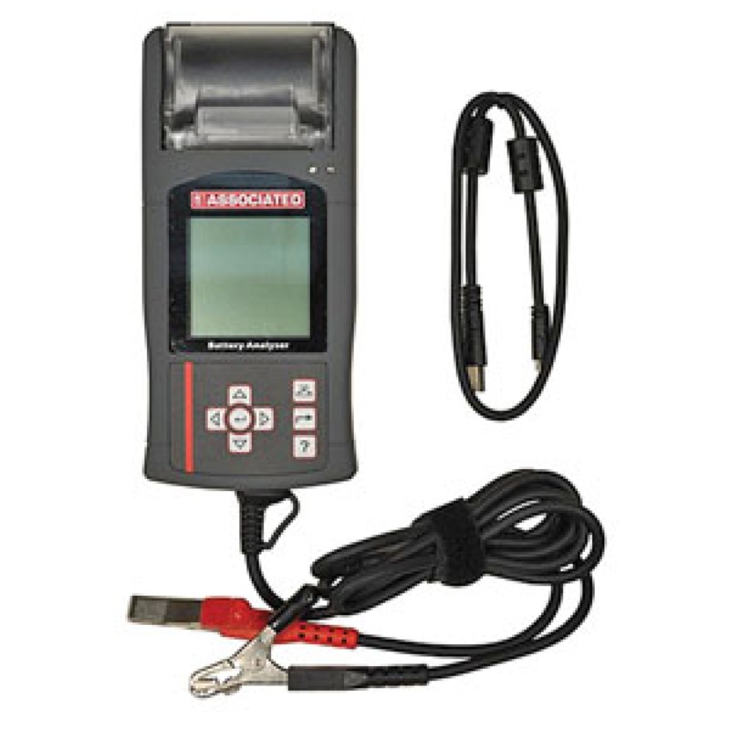 Associated Equipment 12-1015 Digital Battery Electrical System Analyzer with Printer