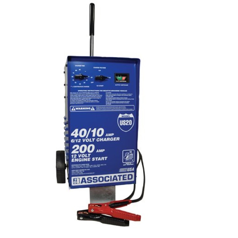 Associated Equipment US20 6/12 Volt Battery Charger