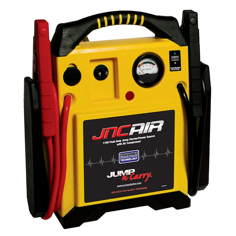 Jump-N-Carry JNCAIR 1700 Peak Amp 12 Volt Jump Starter with Air