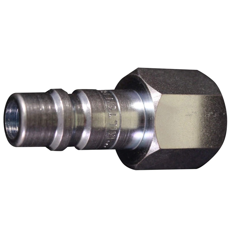 Milton 1860 1/2" X 3/8" Female NPT G Style Air Nipple