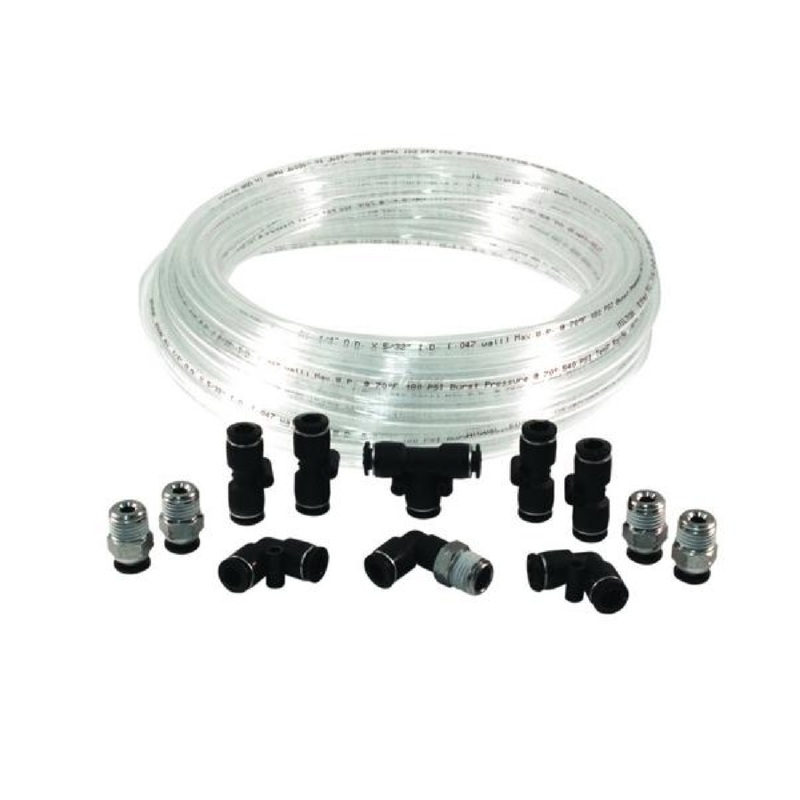 Milton 2340KIT 1/4" OD Push-to-Connect Shop Air Line Kit