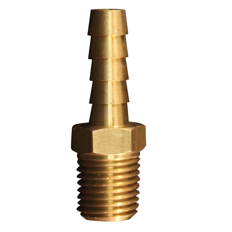 Milton 6-603 3/8" Hose x 3/8" NPT Male Hose Ends