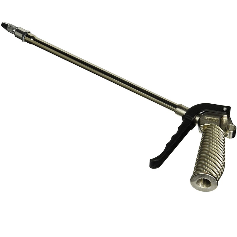 Milton S-182 Turbo Blow Gun with Adjustable Nozzle and 10" Extension
