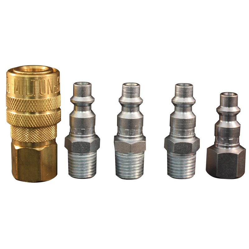 Milton S-211 5 Piece 1/4" NPT M Style Coupler Kit