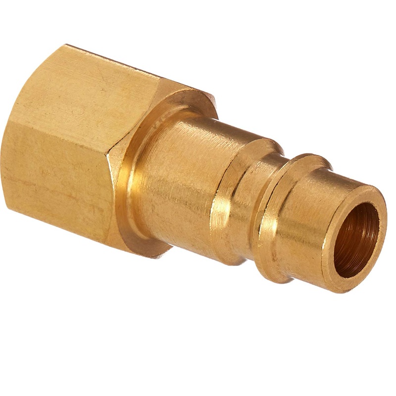 Milton S761S 1/4" X 1/4" FNPT Hi Flow V Style Plug
