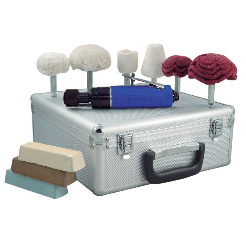 Astro Pneumatic 3059 Air Buffer Wheel Polisher Kit
