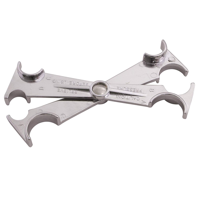 Lisle 63730 Scissor Disc AC / Fuel Line Spring Lock