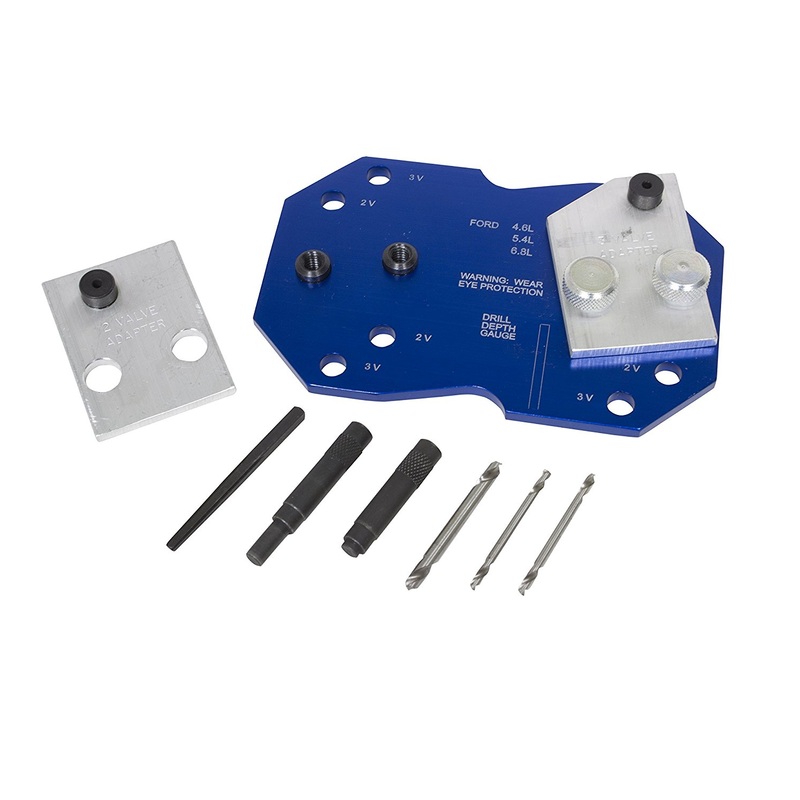 Lisle 68500 Manifold Drill Template for Ford 2V & 3V