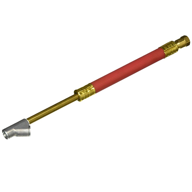 Milton 693-12CG 12" Dual Head Straight Foot Air Chuck with Cushion Grip
