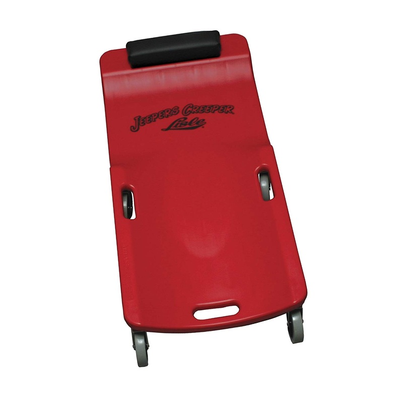 Lisle 92032 Red Large Wheel Plastic Creeper