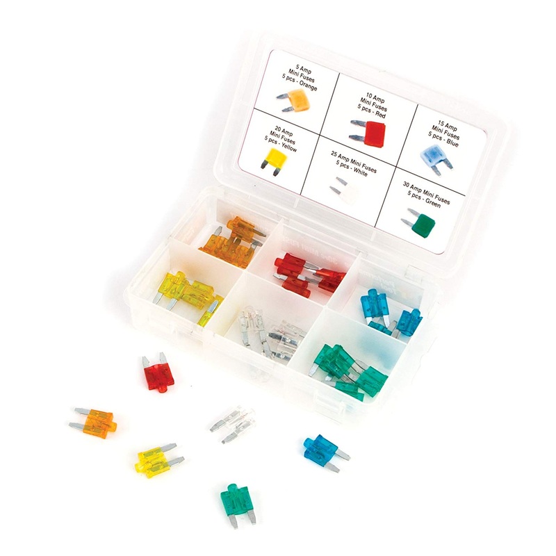 Performance Tool W5377 30 Piece Mini Fuse Assortment