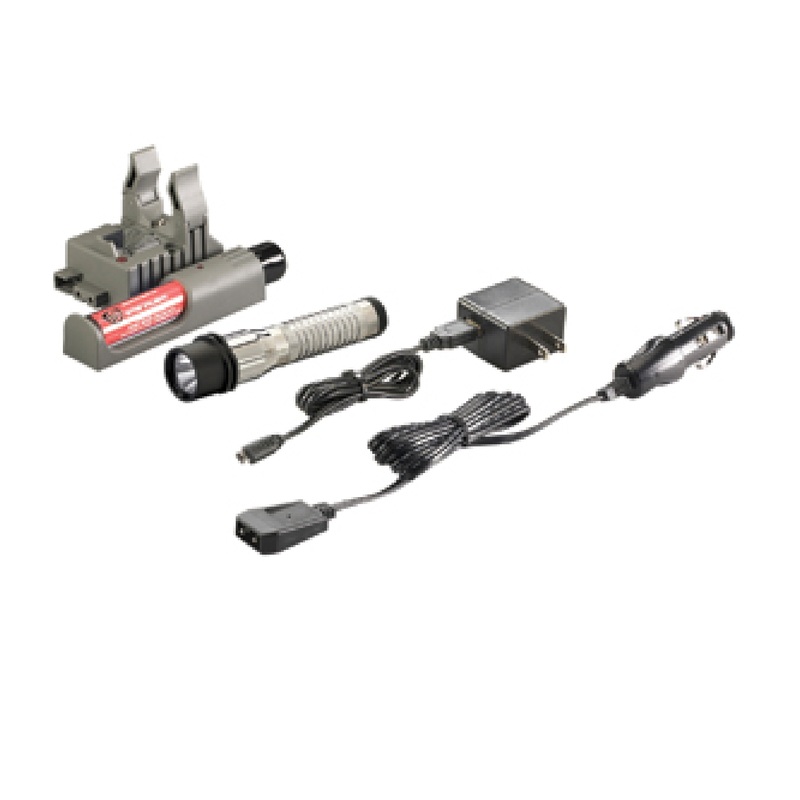 Streamlight 74358 Strion C4 LED Chrome Piggyback Flashlight