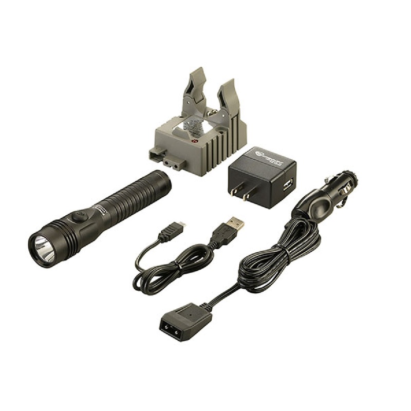Streamlight 74611 HL Strion Black Dual Switch AC/DC  1 Holder Kit