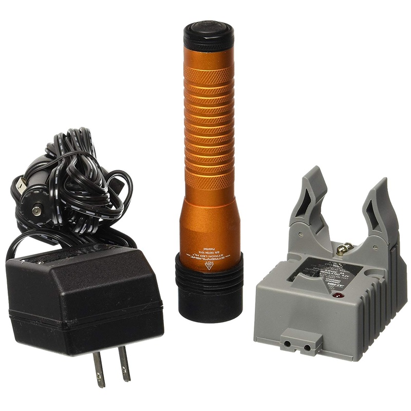 Streamlight 74771 500 Lumens Orange Strion HL AC-DC with AC-DC Single Charger