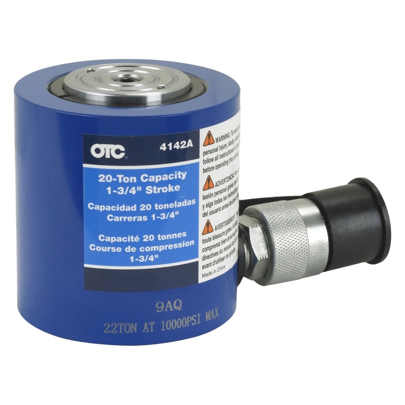 OTC 4142A 20 Ton Hydraulic Single Acting Cycle Shorty Cylinder 1-3/4"