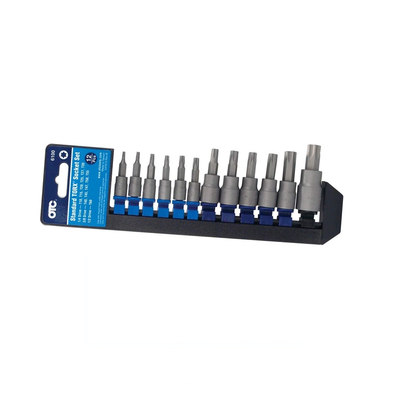 OTC 6100 12 Piece Torx Socket Set T10-T60