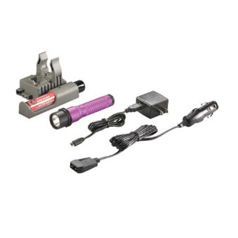 Streamlight 74786 Strion HL Purple Piggyback AC/DC