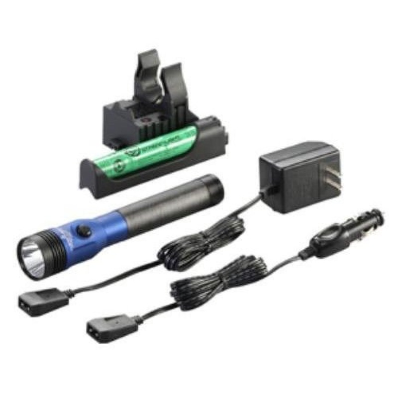 Streamlight 75476 Blue Stinger 800 Lumen LED HL AC/DC with Piggyback Charger