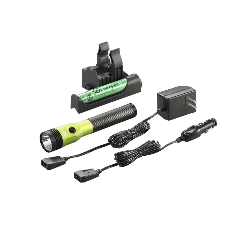 Streamlight 75478 Lime Stinger 800 Lumen LED HL AC/DC with Piggyback Charger