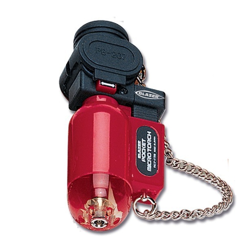 Blazer Products 189-2074 PB207  Pocket Torch Red with Clear Bottom