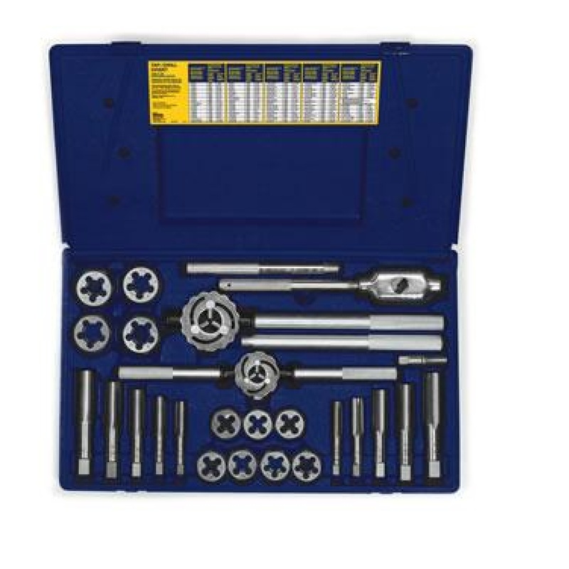 Irwin 97094 Tap & Hex Die Set - 25 Pieces