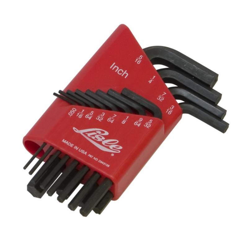Lisle 42150 12-Piece SAE Hex Key Set