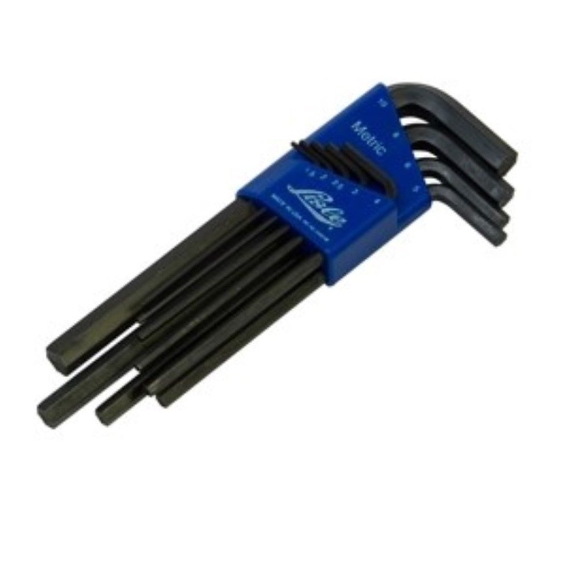 Lisle 42650 9-Piece Long Arm Hex Key Set