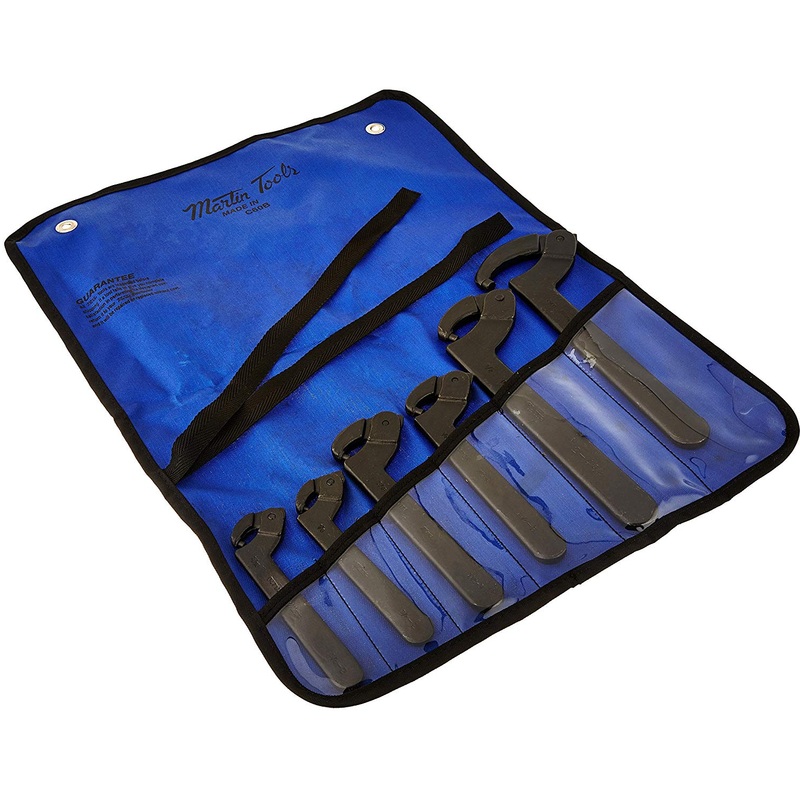 Martin Sprocket & Gear SPW6K Adjustable Pin Spanner Wrench Set
