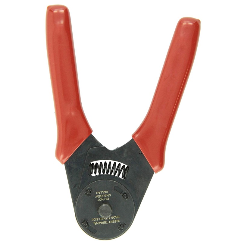 S&G Tool Aid 18890 Deutsche Closed Barrel Small Terminal Crimper