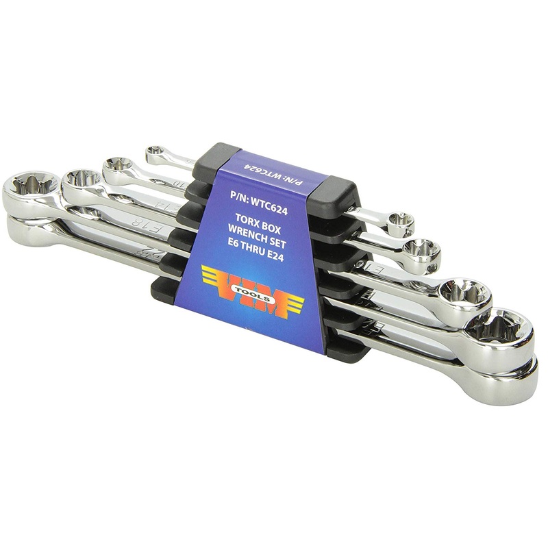 VIM Tools WTC624 5-Piece E Torx Set E6-E24