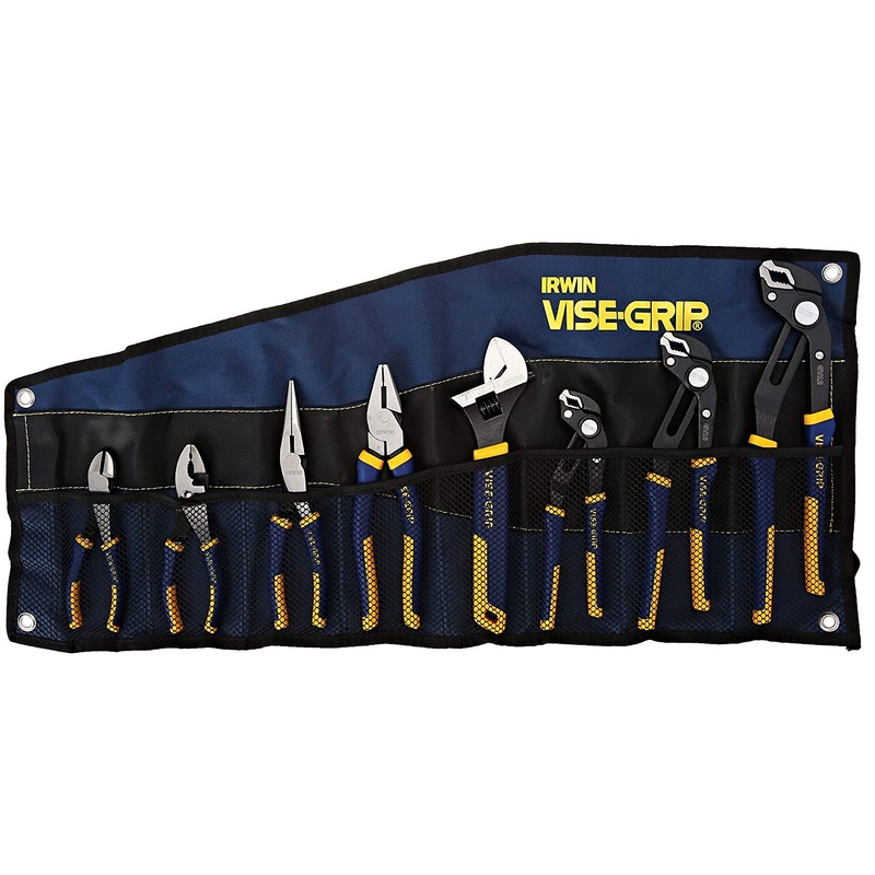 Vise-Grip 2078712 8-Piece Groove Lock Pliers Set