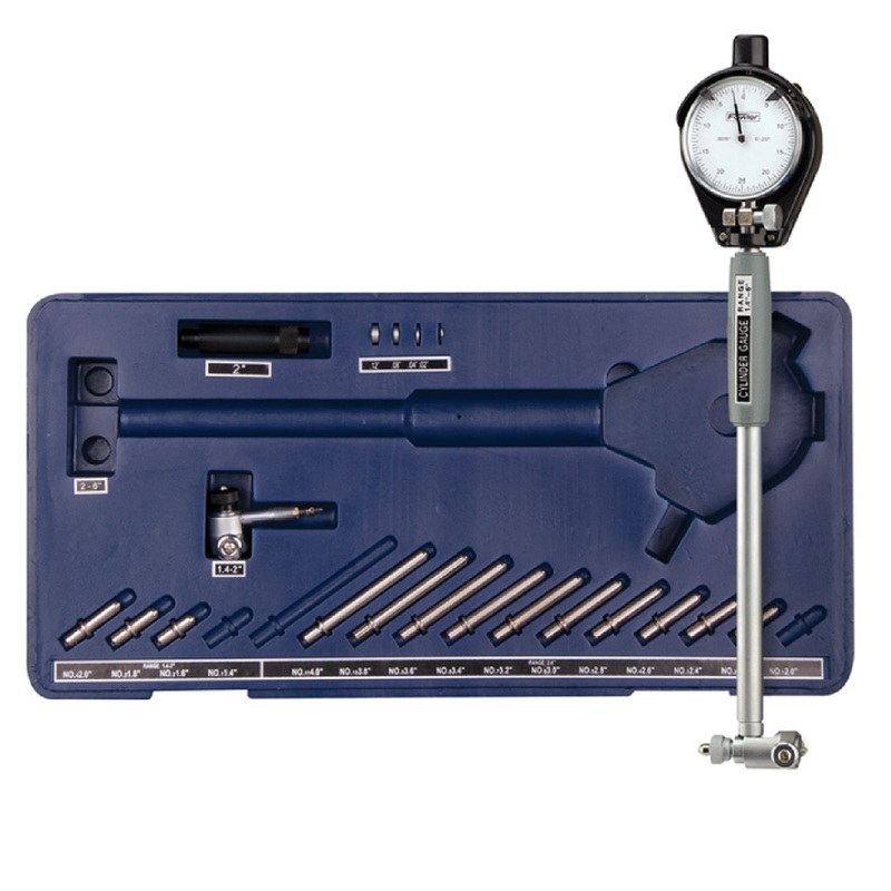 Fowler 52-646-500 XTender 1.4 to 6 Dial Bore Gage Set
