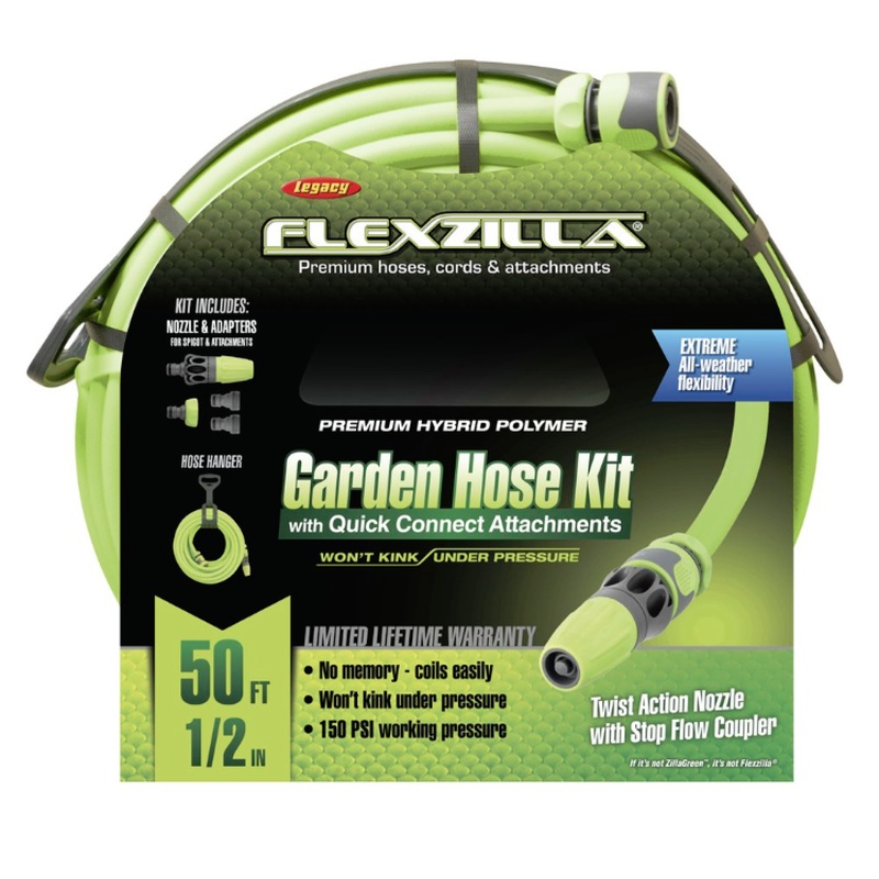 Legacy HFZG12050QN 50' Flexzilla Garden Hose Kit