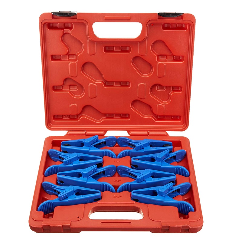 S & G Tool Aid 19700 8-Piece Adjustable Fluid Line Stopper Kit