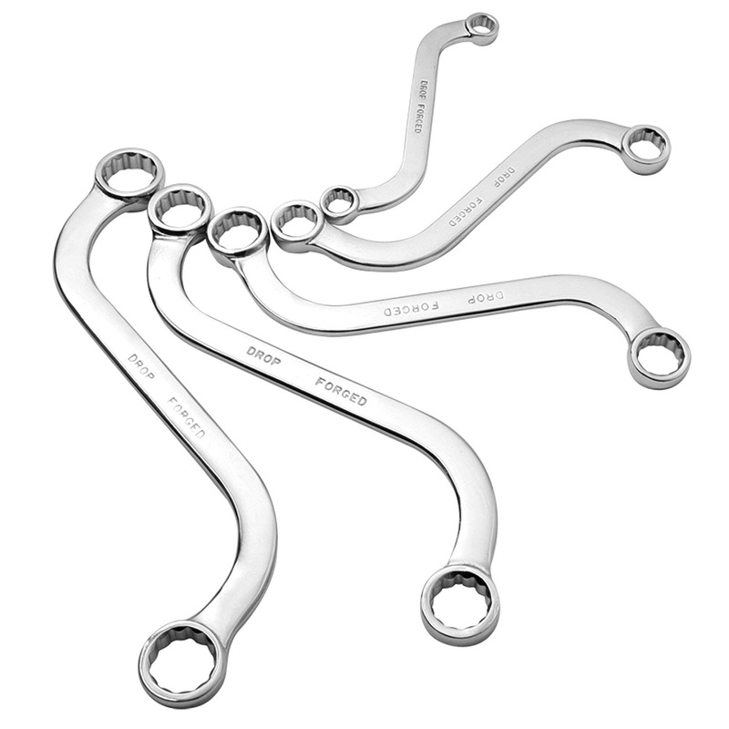 Sunex 9940 5-Piece S-Style Wrench Set Fractional 5/16" - 3/4"