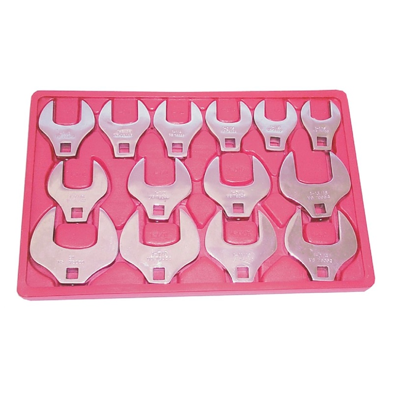 V8 Tools 7814 14 Piece SAE Jumbo Crowfoot Wrench Set