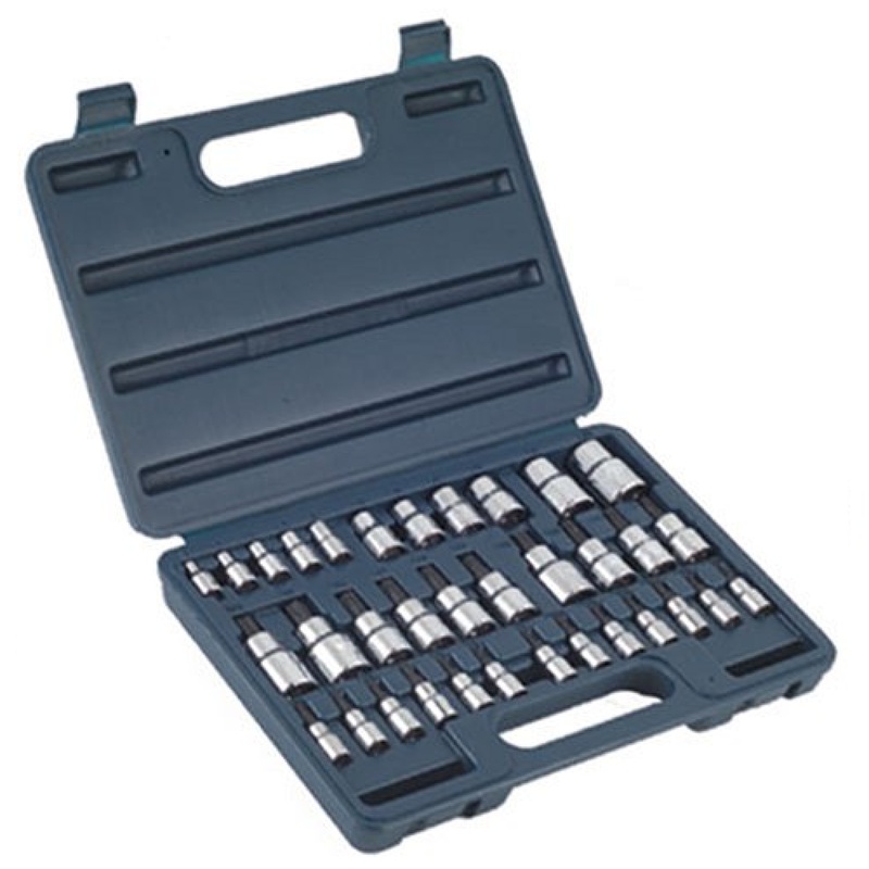 Vim Tools TMS34PF 34 Piece Master Torx Socket Set