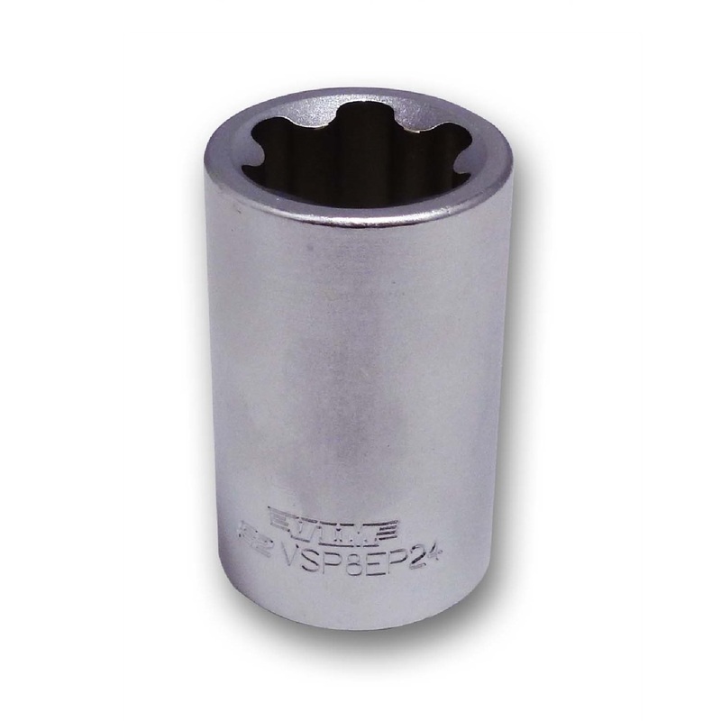 Vim Tools VSP8EP24 1/2" Dr EP24 Female Torx Plus Socket
