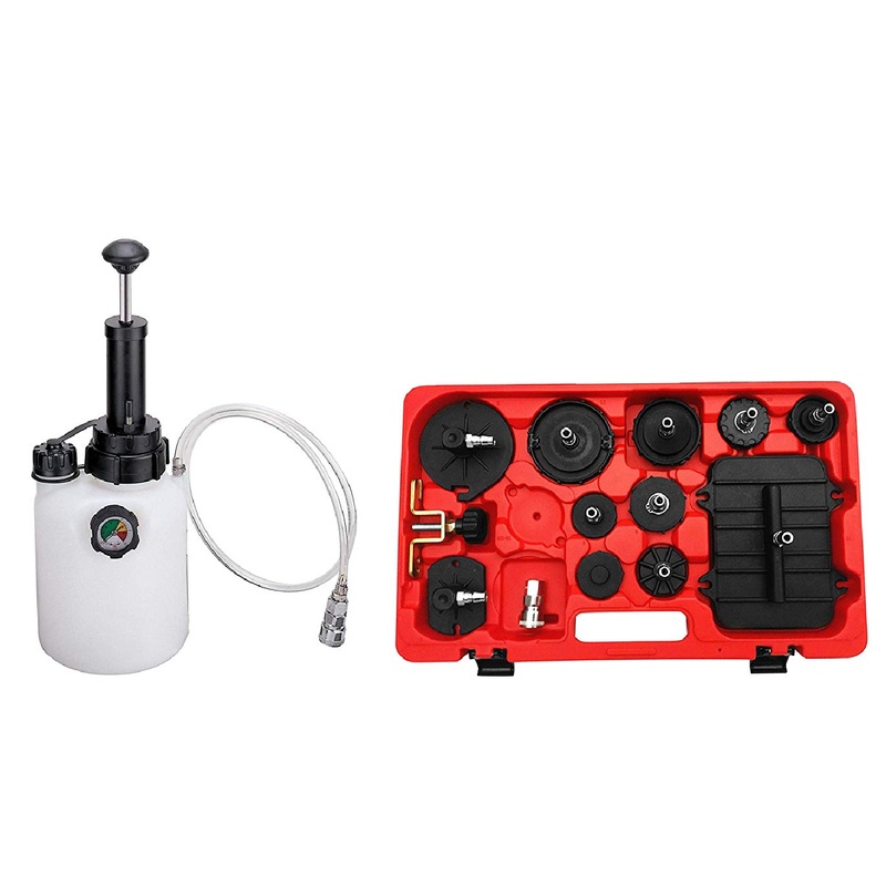 CTA Tools 7310 Brake Bleeder Tank & Adapter Bundle